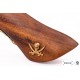 Pistola de dos cañones de percusión pirata, S.XVIII