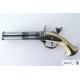 Pistola de 3 cañones giratorios, Francia S. XVIII