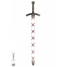 Réplica da Espada de Hugo de Payens - 112 cm