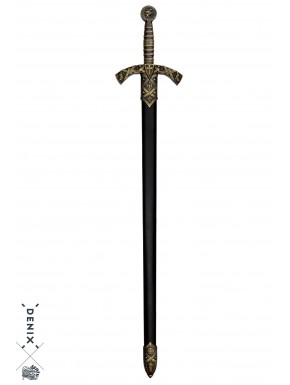 Espada de Caballero Templario del Siglo XII réplica histórica