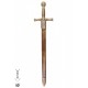 Abrecartas espada Excalibur con funda