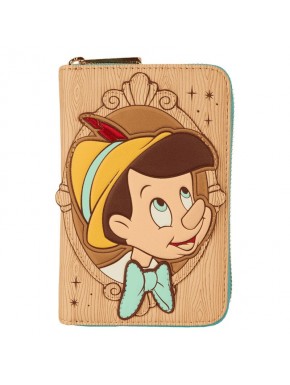 Cartera con cremallera Pinocho