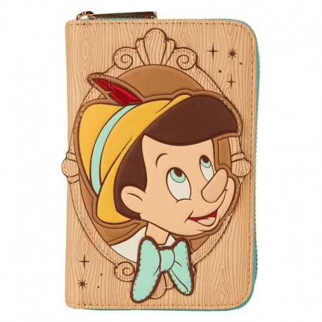 Cartera con cremallera Pinocho