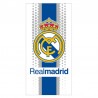 Toalla Real Madrid blanca microfibra 70x140cm
