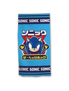 Toalla Microfibra Sonic Japón 70x140cm