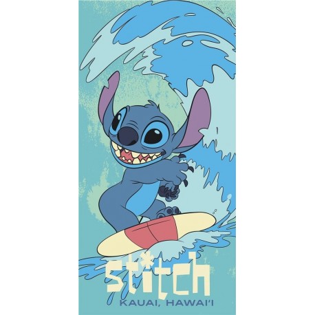 Toalla de Microfibra Stitch surf 70x140cm Disney