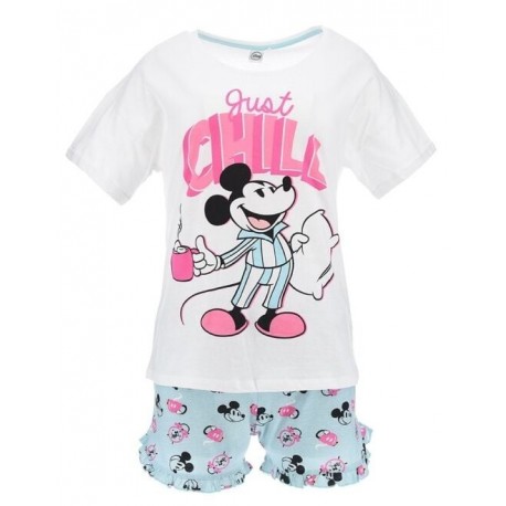 Pijama Mickey Blanco Disney