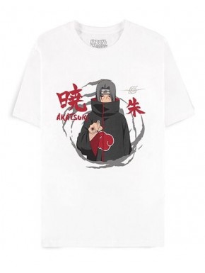 Camiseta Itachi Uchiha blanca