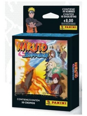 BLISTER 10 SOBRES NARUTO SHIPPUDEN