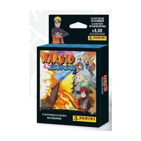 BLISTER 10 SOBRES NARUTO SHIPPUDEN