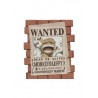 Tirelire Wanted Luffy 16 cm One Piece par Plastoy