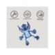 JUGUETE PARA PERRO CUERDA STITCH
