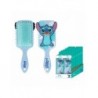 Escova de Cabelo Retangular do Stitch em Plástico ABS Azul