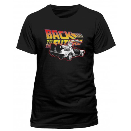 T-shirt Back to the Future DeLorean