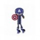 Marvel Captain America Dog Chew Toy Rope Polyester and Cotton