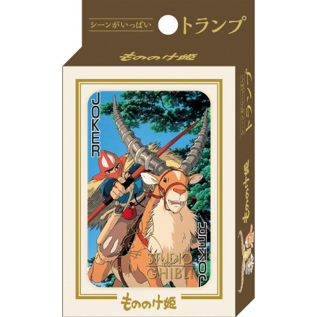 Deck Poker The Princess Mononoke Miyazaki