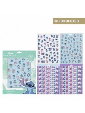 Pack d'autocollants Stitch Disney avec plus de 300 pièces