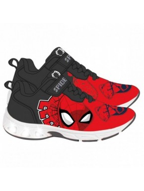 DEPORTIVA SUELA TPR CON LUCES SPIDERMAN