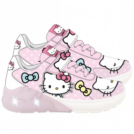 DEPORTIVA SUELA TPR CON LUCES HELLO KITTY