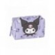 Necessaire de Viagem Hello Kitty Kuromi 100% PU Roxo