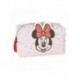 Necessaire de Viagem Minnie 100% PU Rosa com Motivo