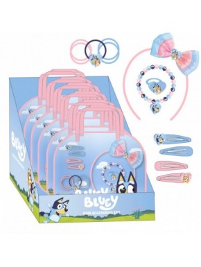 SET DE BELLEZA ACCESORIOS DISPLAY BLUEY