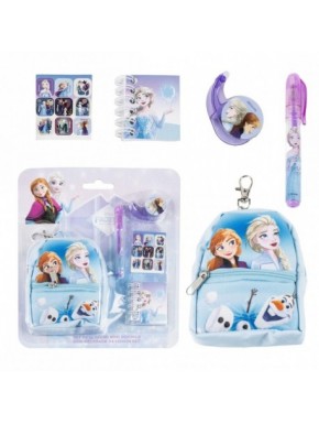 SET DE PAPELERÍA MINIMOCHILA FROZEN