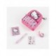 SET DE PAPELERÍA MINIMOCHILA HELLO KITTY