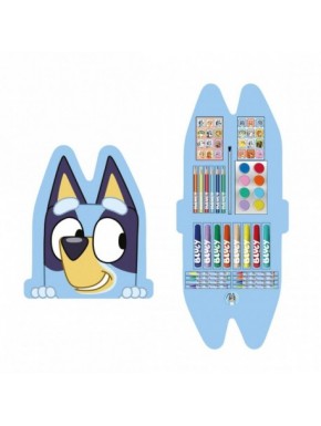 SET PAPELERÍA COLOREABLE CAJA BLUEY