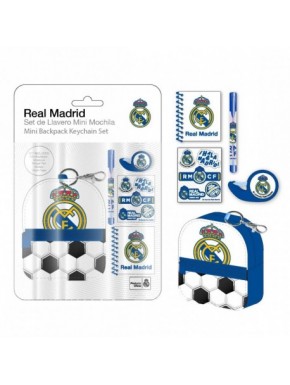 SET DE PAPELERÍA MINIMOCHILA REAL MADRID