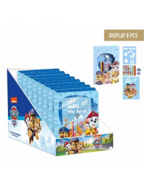 CUADERNO SET PAW PATROL