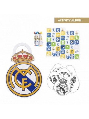 ALBUM ACTIVIDADES COLOREABLE REAL MADRID
