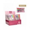 Ensemble de Stylos Gel Multicolores Minnie Mouse avec Étui Pailleté