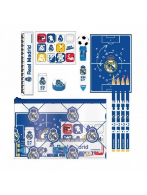 SET PAPELERÍA ESCOLAR EVA REAL MADRID