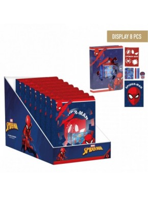 CUADERNO SET SPIDERMAN
