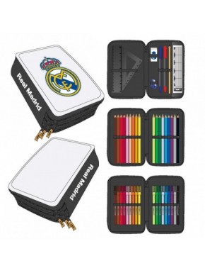 PLUMIER CON ACCESORIOS GIOTTO REAL MADRID