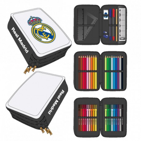 Plumier estuche Giotto Real Madrid con accesorios