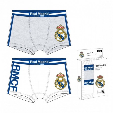 Pack 2 boxers crianças Real Madrid algodão