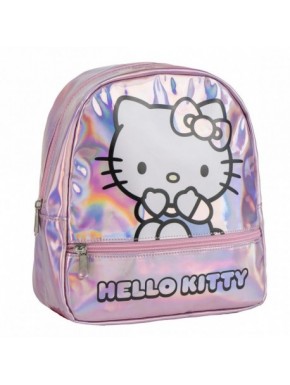MOCHILA CASUAL IRIDISCENTE HELLO KITTY