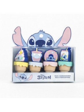 Pacote de marcadores coloridos Disney Stitch para crianças