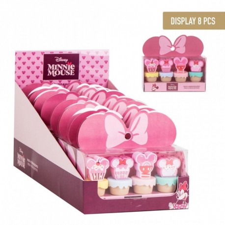 Pack de Subrayadores Minnie Mouse set papelería rosa