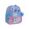 Sac à Dos Scolaire Enfant Stitch 100% Polyester Bleu