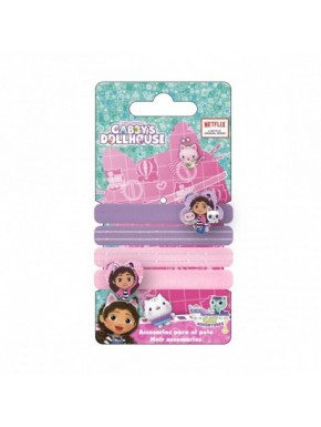 ACCESORIOS PELO COLETERO 4 PIEZAS GABBY´S DOLLHOUSE