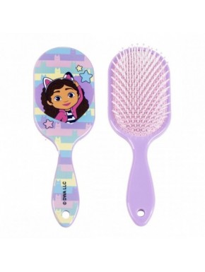 Brosse rectangulaire enfant Gabby's Dollhouse violette