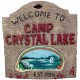 Replica Friday The 13th Crest Camp Crystal Lake