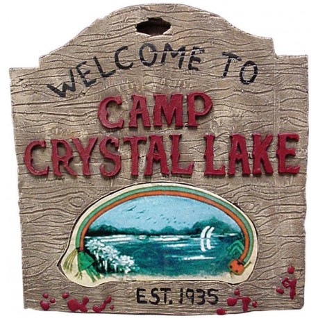 Replica Friday The 13th Crest Camp Crystal Lake