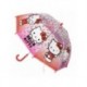 Paraguas rosa burbuja Hello Kitty 45 cm