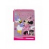 Set de Papeterie Scratch Book Minnie en Rose