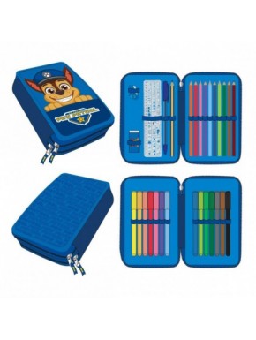 Estojo azul da Patrulha Canina para crianças