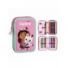 Trousse à Crayons Gabby's Dollhouse avec Accessoires - Rose